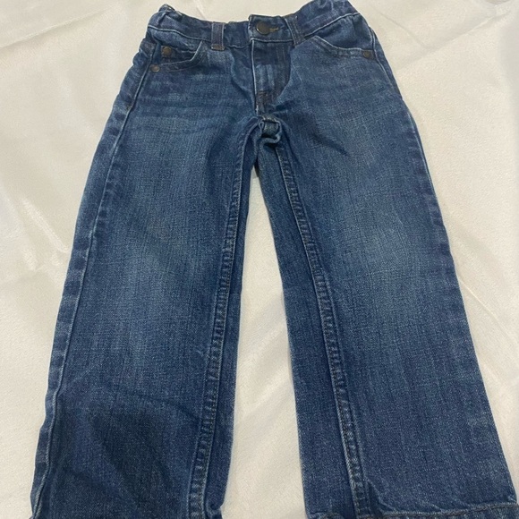 Nautica Toddler Boy Dark Jeans Size 2T expandable waist - Picture 1 of 5